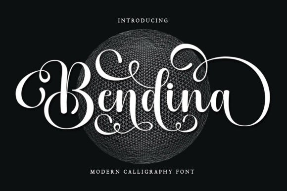 Bendina: A Modern Calligraphy Font for Engaging Visuals