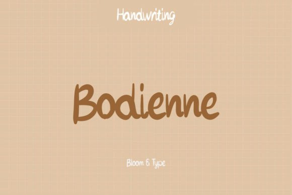 Bodienne: A Charming Handwritten Font for Web Design