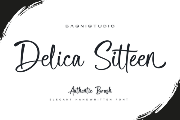 Delica Sitteen: A Modern Script with Distinct Charm