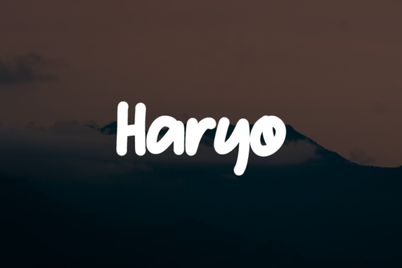 Discover Haryo: A Versatile Font for Modern Web Design