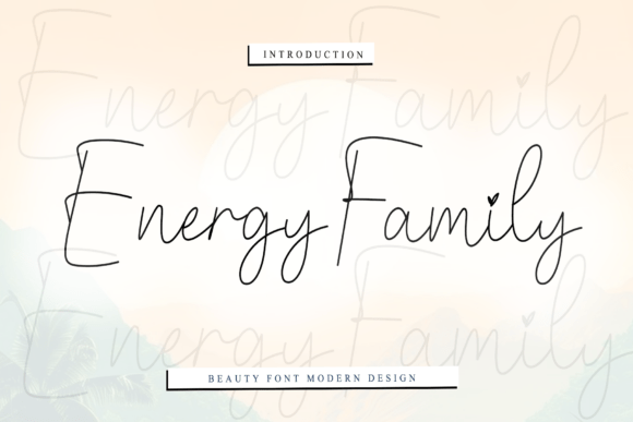 Enhance Your Campaigns with Energy Family Font