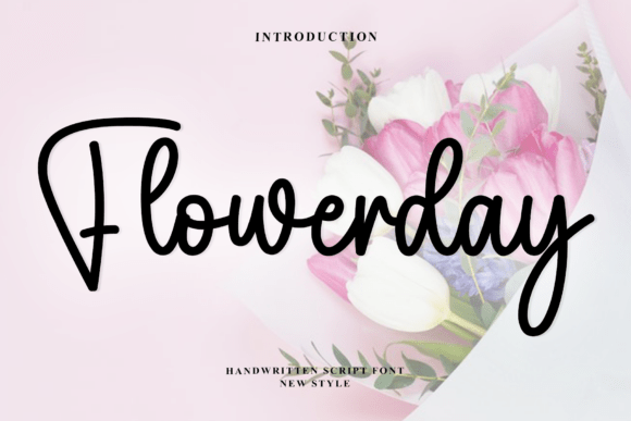 Flowerday: A Graceful Script Font for Elegant Publishing