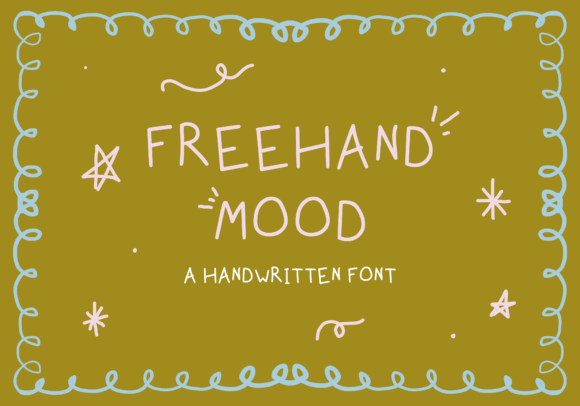 Freehand Mood: A Handwritten Font for Editorial Charm