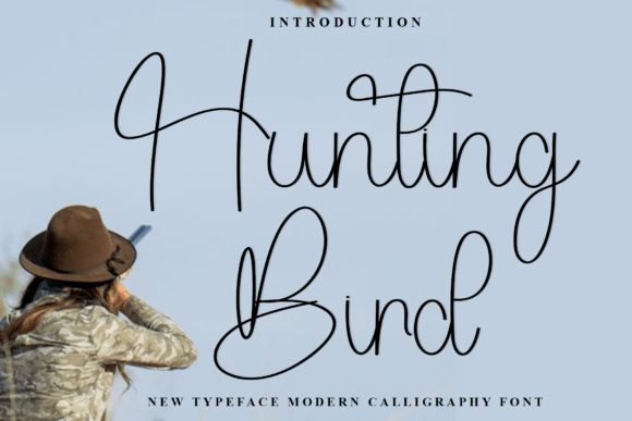 Hunting Bird: A Festive and Merry Typeface for Holiday Designs
