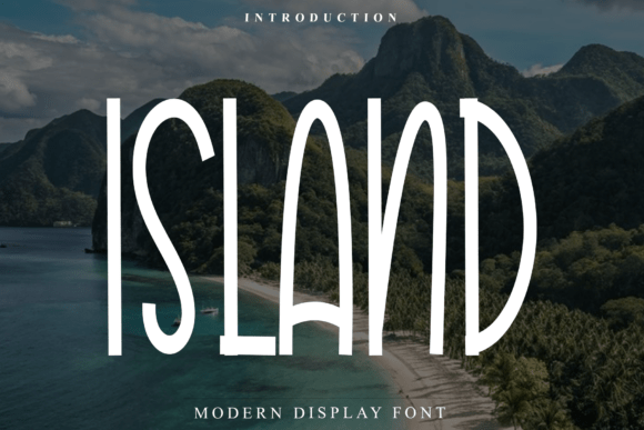 Island: A Sophisticated Script Font for Modern Web Design