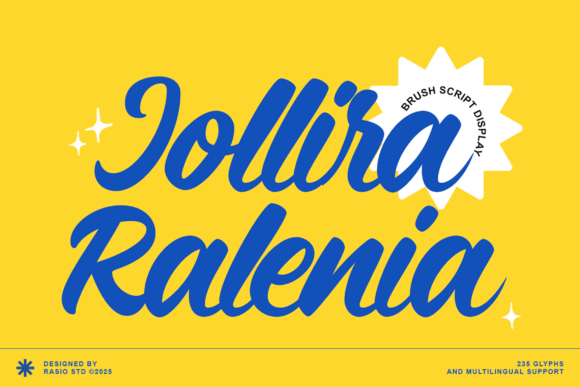Jollira Ralenia: A Script Font with Quiet Confidence
