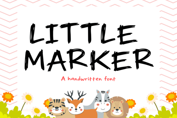 Little Marker: An Editorial Handwritten Font for Thoughtful Projects