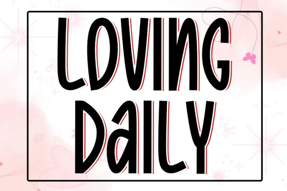 Loving Daily: A Script Font for Humanizing Your Brand Voice