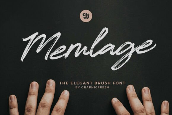 Memlage: The Perfect Brush Font for Crafters and Makers