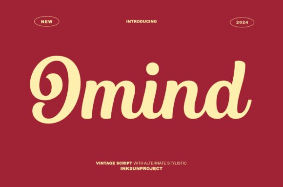 Omind: A Premium Script Font for Modern Web Projects