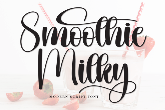 Smoothie Milky: Crafting a Bold Editorial Mood