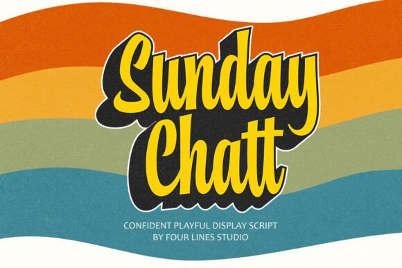 Sunday Chatt: A Friendly Script Font for Modern Branding