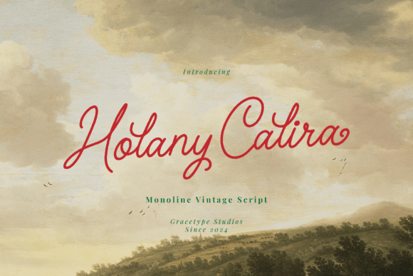 Transform Your Brand with Holany Calira Font